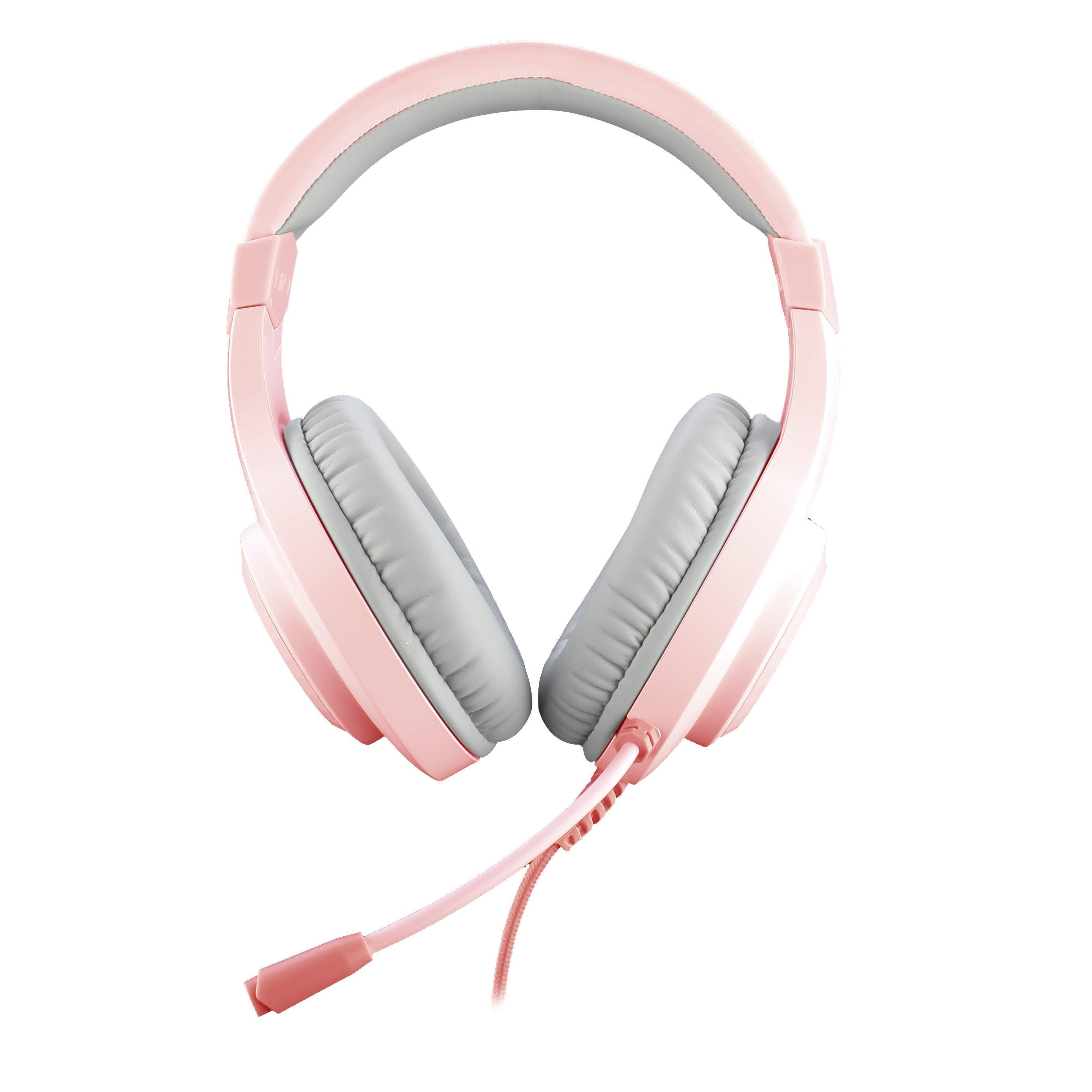REDRAGON HYLAS WIRED GAMING HEADSET (PINK) (H260P-RGB) - DataBlitz