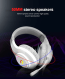REDRAGON HYLAS GAMING HEADSET (WHITE) (H260-W) - DataBlitz
