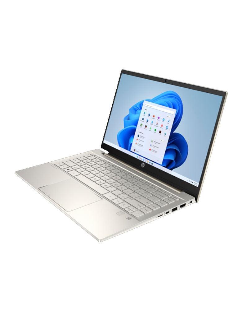 HP PAVILION 14-DV1020TU LAPTOP (WARM GOLD) | 14” FHD | i5-1155G7 | 8GB DDR4 | 512GB SSD | INTEL IRIS XE | WIN11 + MS OFFICE HOME & STUDENT HP PRELUDE 15.6” TOPLOAD BAG - DataBlitz