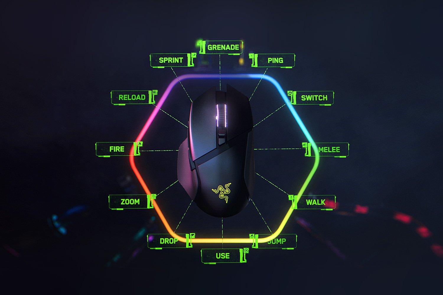 Razer Basilisk V3 Pro Customizable Wireless Ergonomic Gaming Mouse - DataBlitz