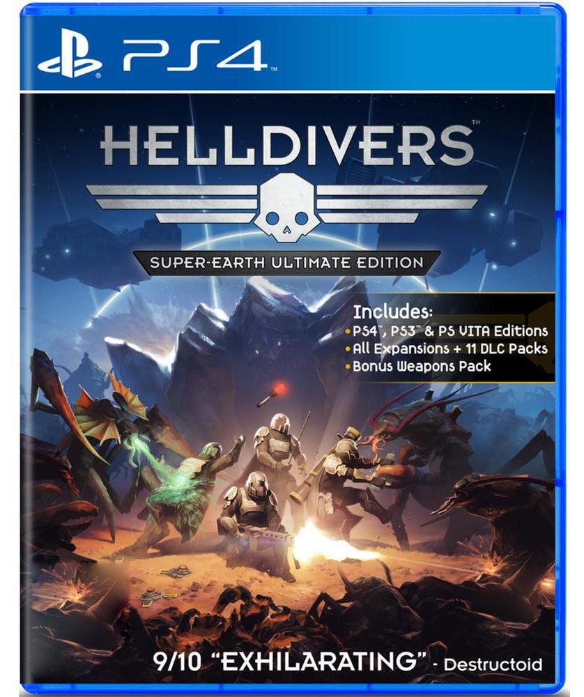 PS4 HELLDIVERS SUPER-EARTH ULTIMATE EDITION ALL (ASIAN) ENG VER - DataBlitz