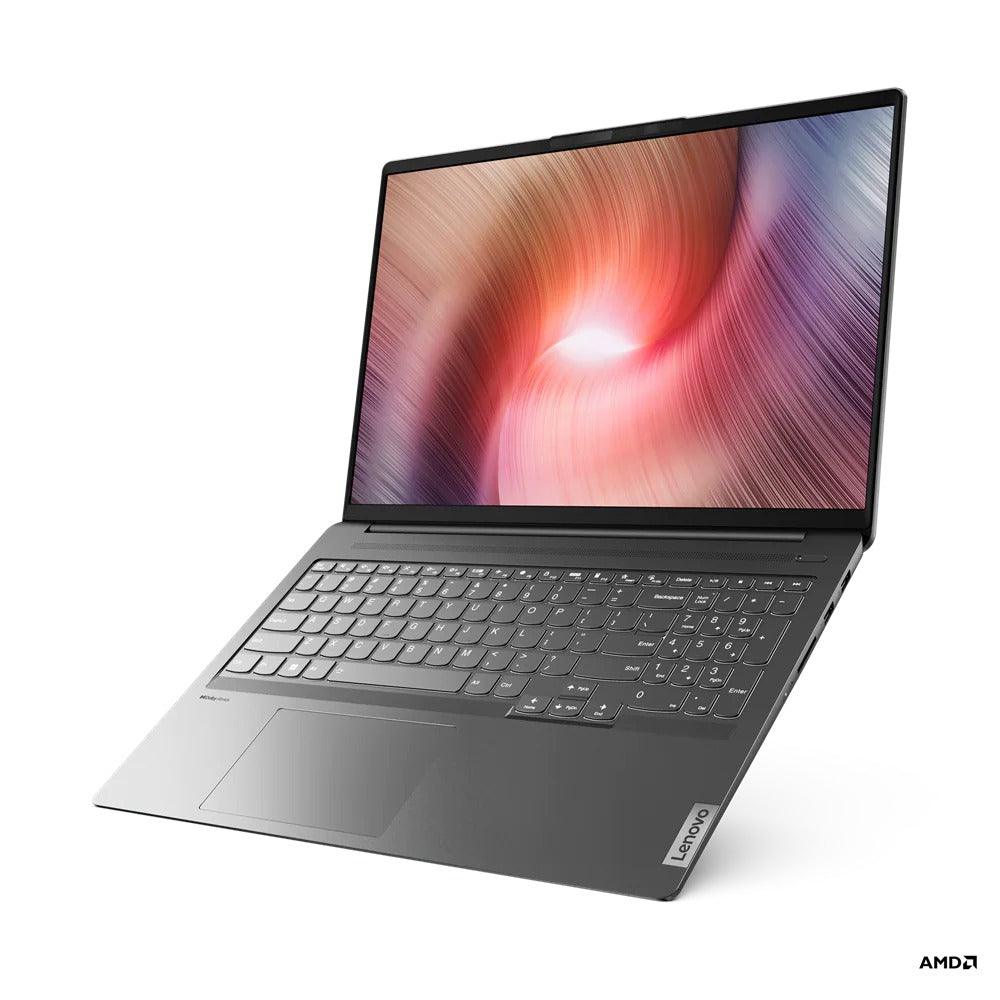 Lenovo Ideapad 5 Pro 16ARH7 82SN000BPH Laptop (Storm Grey) | 16" 2.6k | Ryzen 5 6600HS | 16GB RAM DDR5 |1 TB SSD | Windows 11 Home | MS Office Home & Student 2021 + Lenovo Casual Backpack B210 - DataBlitz
