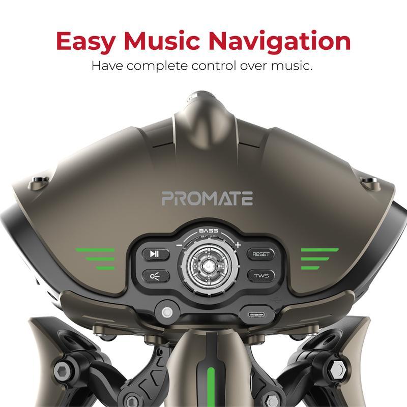 Promate Invader Sci-Fi 30w High Definition True Wireless Stereo Speaker - DataBlitz