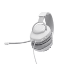 JBL Quantum 100 Wired Over-Ear Gaming Headset With Detachable Mic (White) - DataBlitz