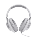 JBL Quantum 100 Wired Over-Ear Gaming Headset With Detachable Mic (White) - DataBlitz