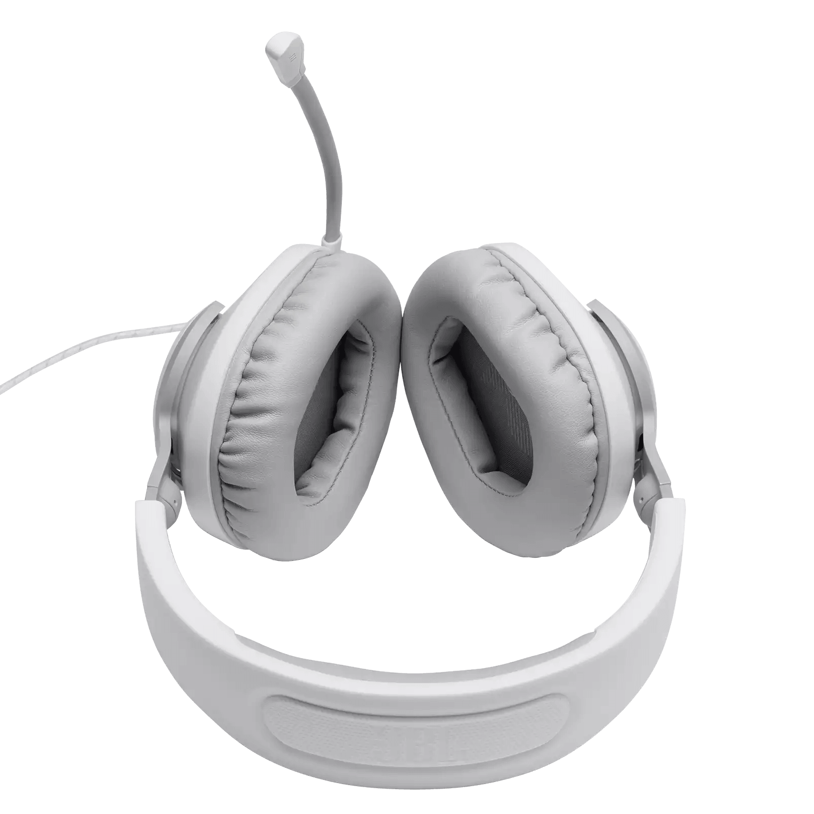 JBL Quantum 100 Wired Over-Ear Gaming Headset With Detachable Mic (White) - DataBlitz