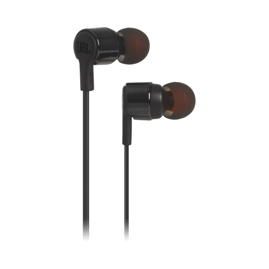 JBL Tune 210 In-Ear Headphone With One-Button Remote/Mic (Black) - DataBlitz