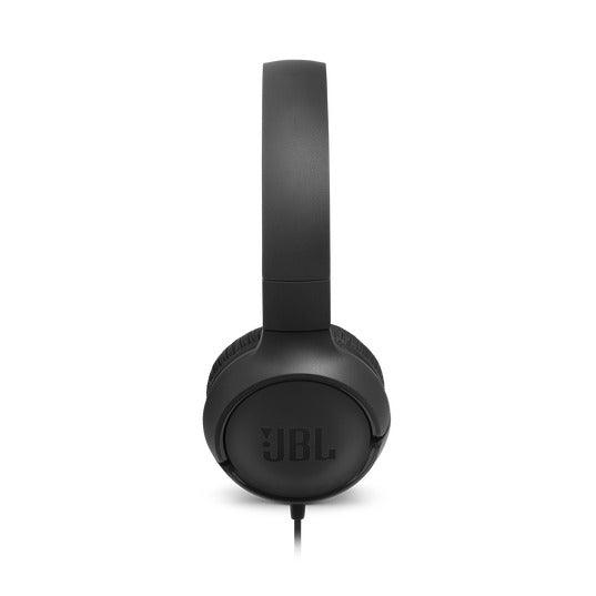 JBL Tune 500 Wired On-Ear Headphone (Black) - DataBlitz