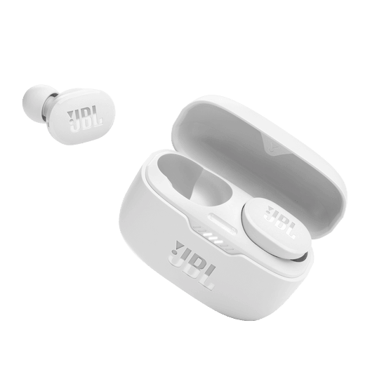 JBL TUNE 130NC TWS True Wireless Noise-Canceling Earbuds (White) - DataBlitz
