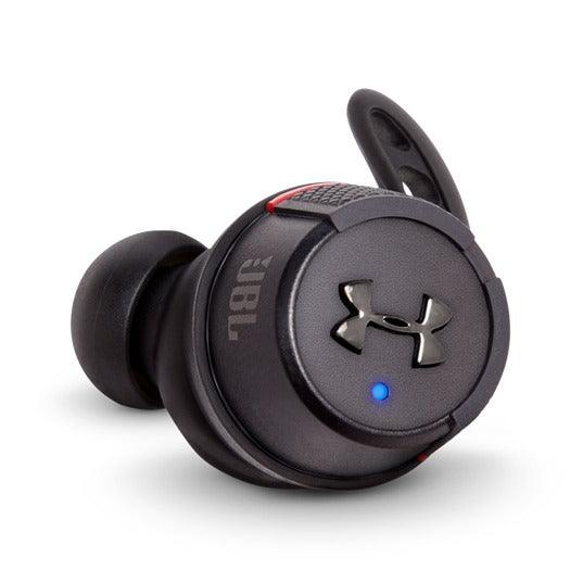 JBL Under Armour True Wireless Flash In-Ear Sport Headphones (Black/Red) - DataBlitz