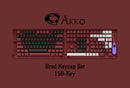 AKKO BRED PBT KEYCAPS SET ASA 158 KEYS - DataBlitz