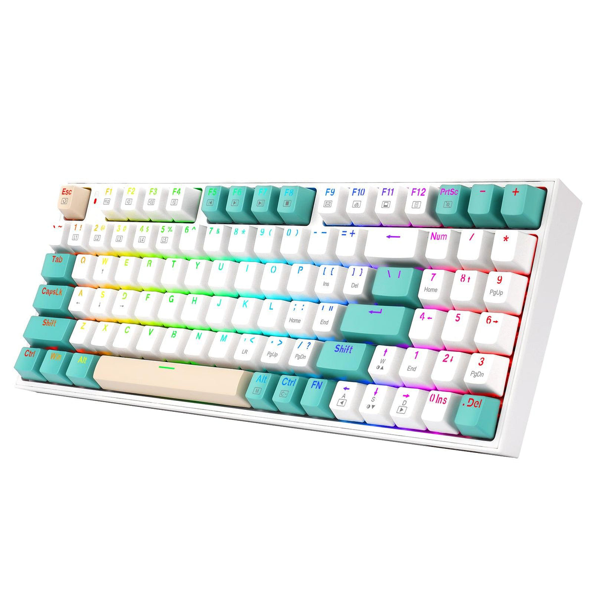 Redragon KITAVA RGB Wired Mechanical Gaming Keyboard (Dust-Proof Red Switch) (K636WGC-RGB) - DataBlitz