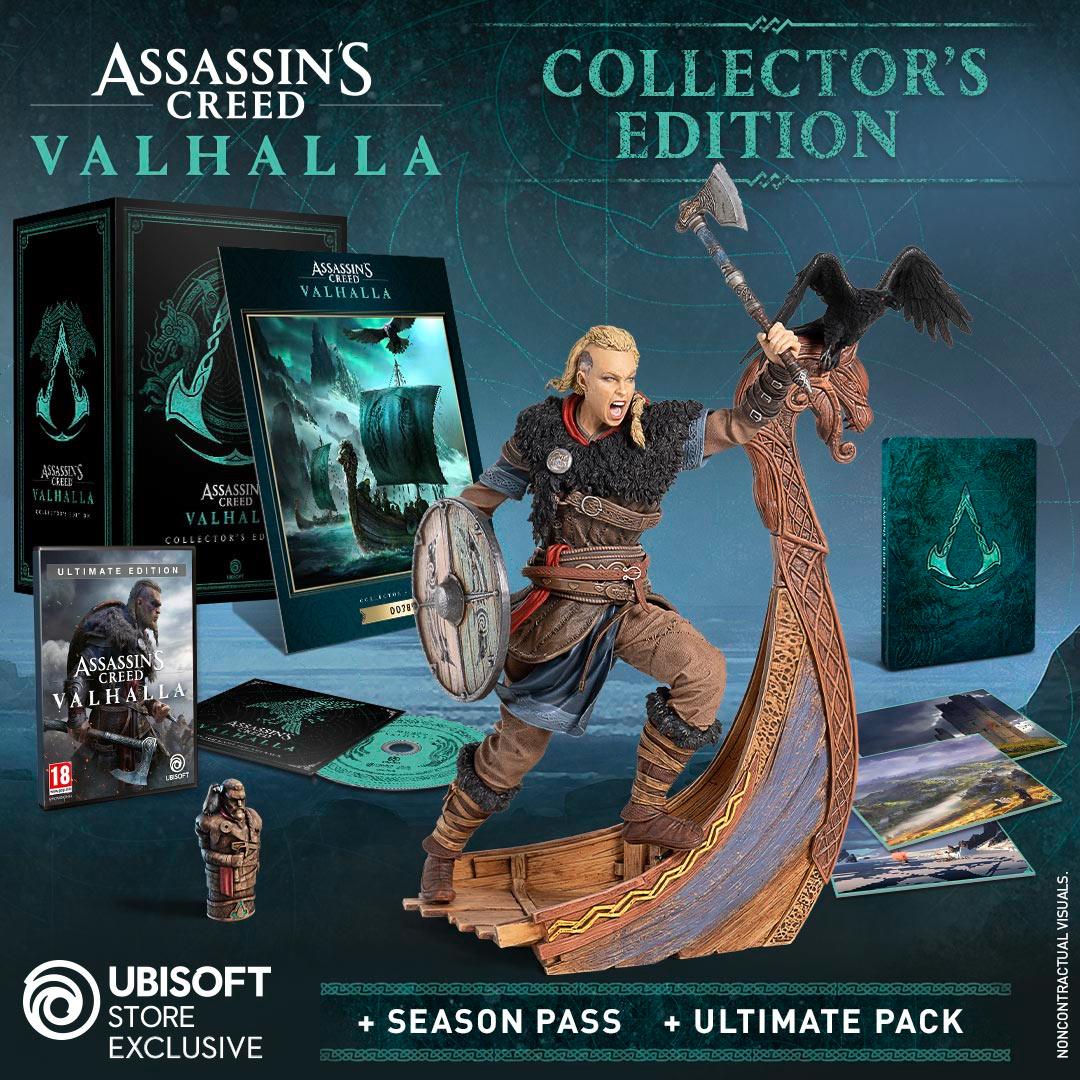 PS4 ASSASSINS CREED VALHALLA COLLECTORS EDITION REG.3 - DataBlitz