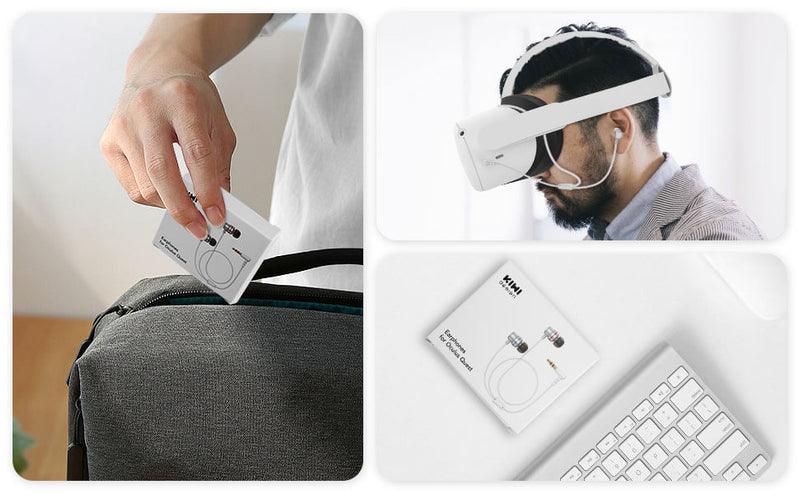 KIWI DESIGN Headphone For Oculus Quest 2 (White) (KW-Q8-3-US) - DataBlitz