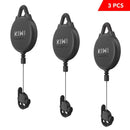 KIWI DESIGN Silent VR Cable Management Pulley System (3pcs) (V2-Black) - DataBlitz