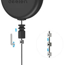 KIWI DESIGN Silent VR Cable Management Pulley System (3pcs) (V2-Black) - DataBlitz