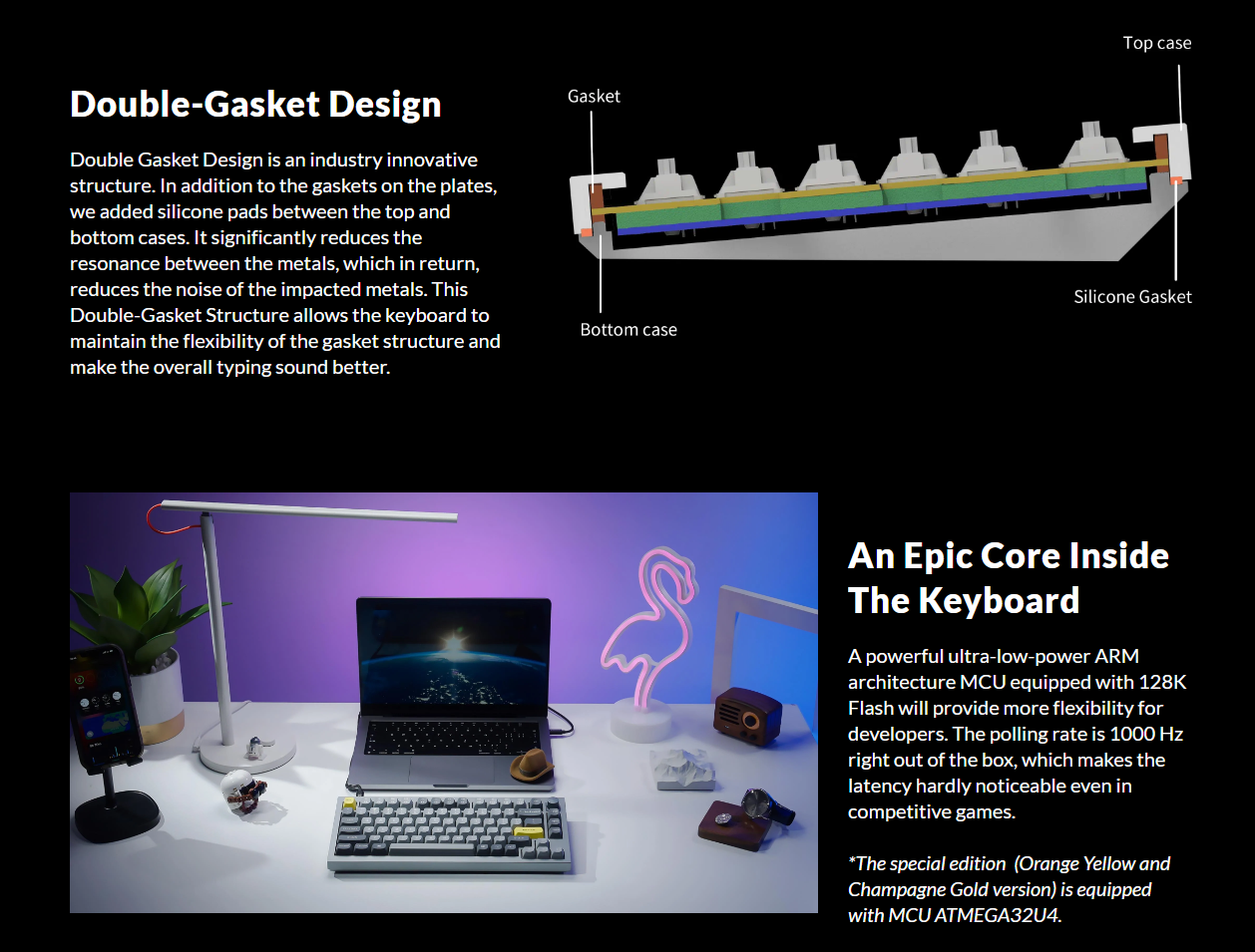 Keychron Q1 QMK Custom Mechanical Barebone Knob Keyboard Version 2