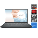 MSI MODERN 14 B5M-040PH PREMIUM ULTRABOOK (CARBON GRAY) | 14" FHD | RYZEN 7 5700U | 8GB DDR4 | 512GB SSD | AMD RADEON | WIN10 - DataBlitz
