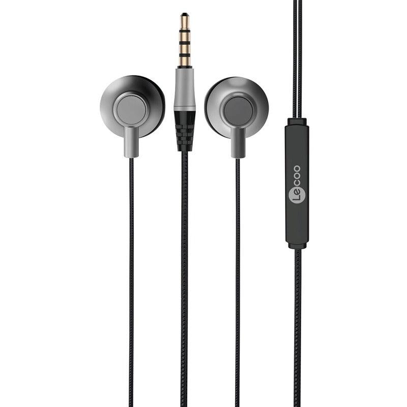 Lenovo Lecoo EH101 3.5MM Wired Earphones (Black) - DataBlitz