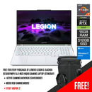 Lenovo Legion 5 15ACH6H 82JU00YMPH Gaming Laptop (Stingray)  | 15.6" WQHD | Ryzen 7 5800H | 16GB RAM DDR4 | 512 SSD | RTX 3060| WINDOWS 11 HOME + M300 RGB Gaming Mouse + Active Gaming Backpack (GX41C86982) - DataBlitz