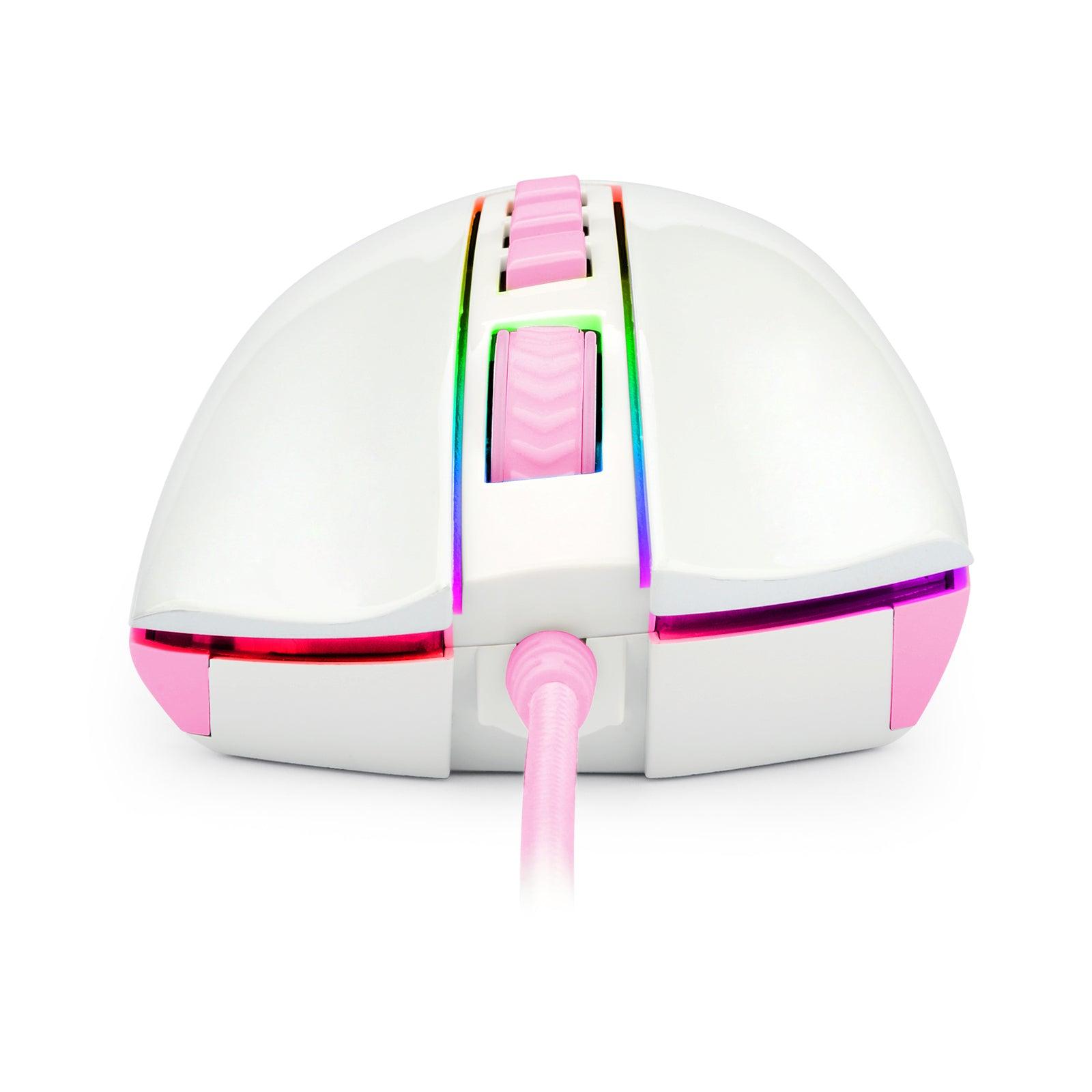Redragon Cobra Gaming Mouse (White/Pink) (M711WP) - DataBlitz