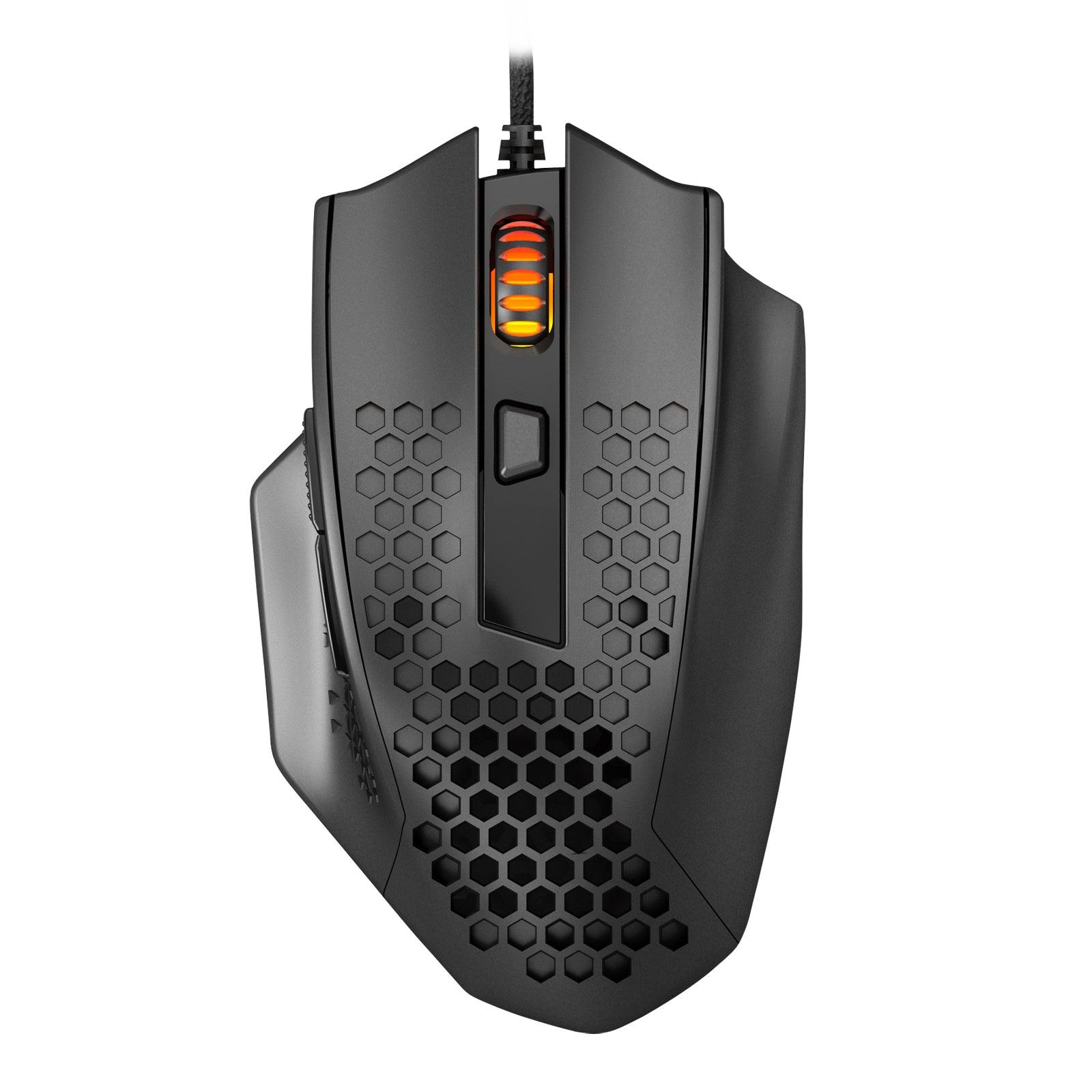 Redragon Bomber Lightweight Honeycomb Gaming Mouse (Black) (M722) - DataBlitz