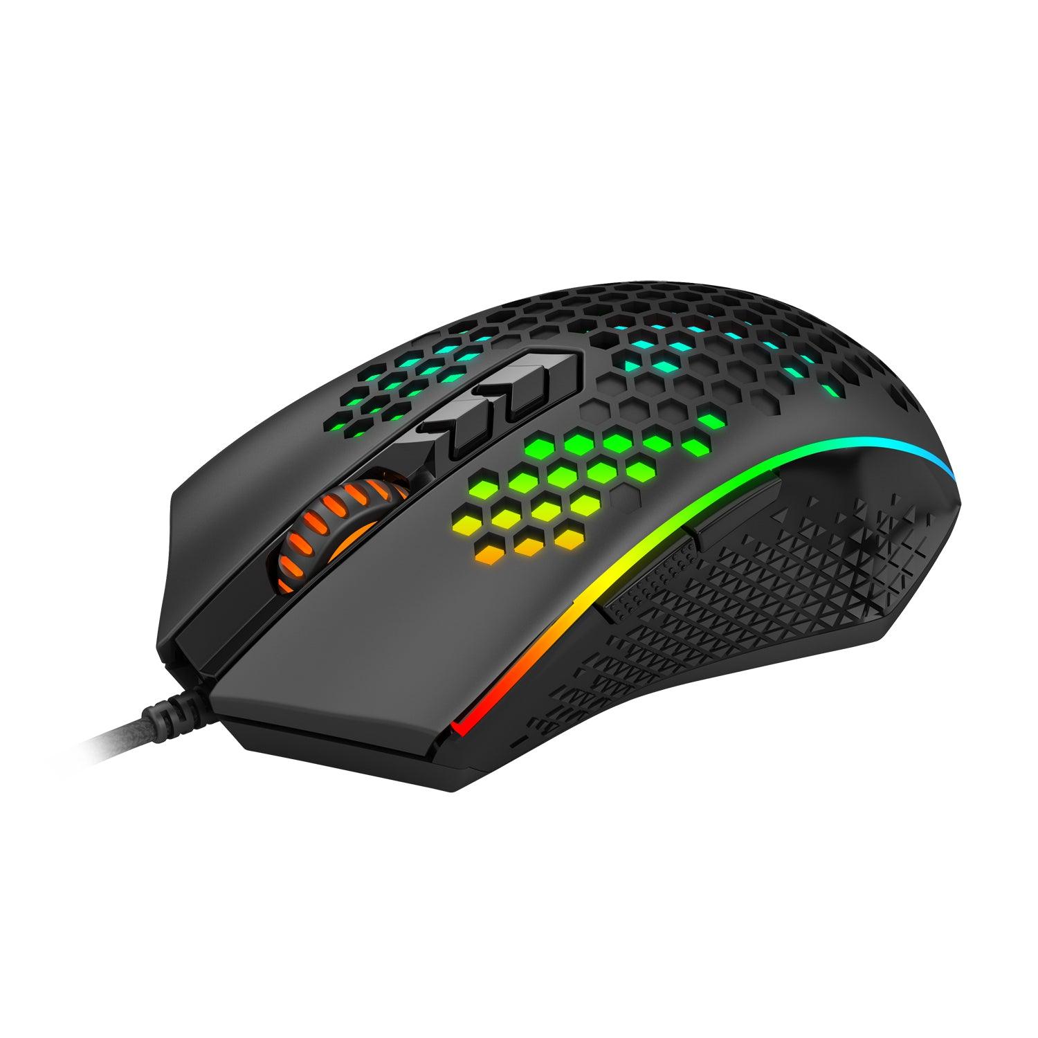 REDRAGON MEMEANLION HONEYCOMB RGB WIRED GAMING MOUSE (M809-K) - DataBlitz