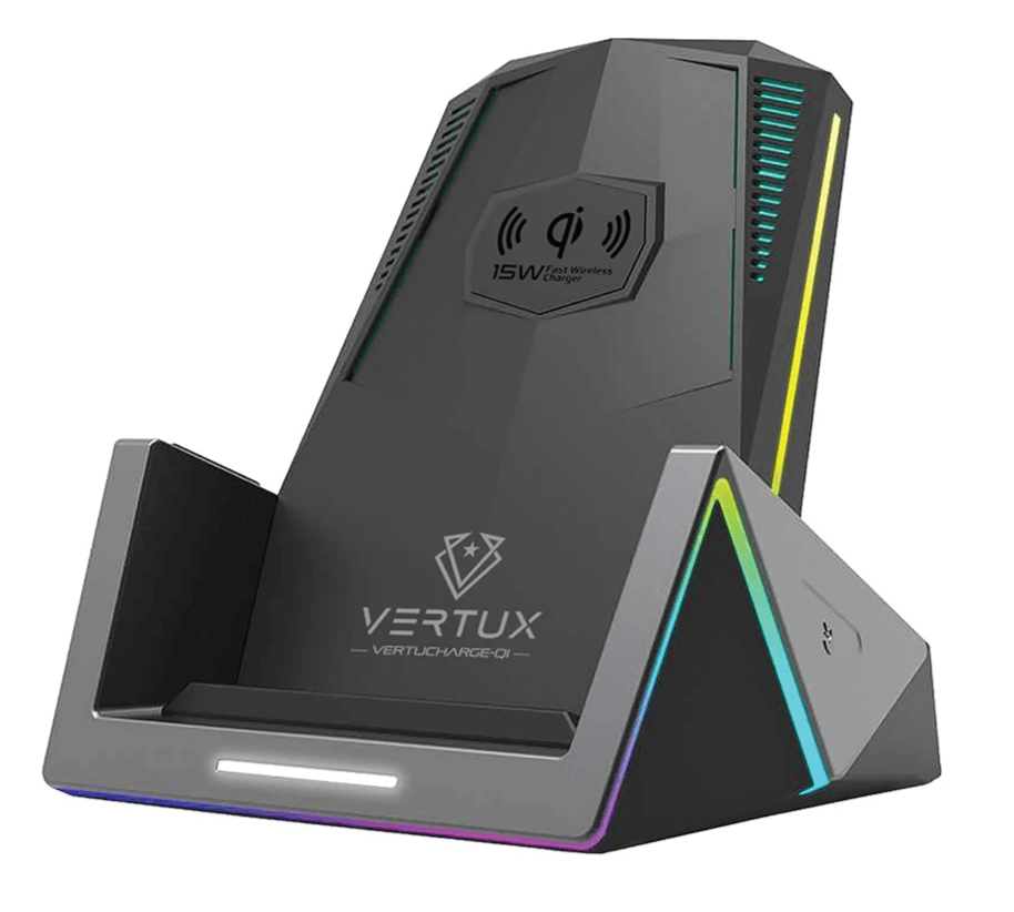 VERTUX VERTUCHARGE-QI 15W PRO-GAMING WIRELESS CHARGING STATION - DataBlitz
