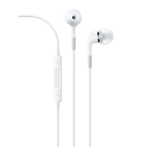 APPLE IN-EAR HEADPHONES WITH REMOTE AND MIC (WHITE) (MA850G/B)