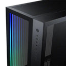 Phanteks Magniumgear Neo Qube 2 DRGB Tempered Glass Mid-Tower Case (Infinity Mirror Black) (MG-NE620QI-DBK02) - DataBlitz