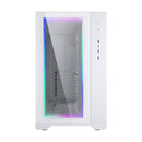 Phanteks Magniumgear Neo Qube 2 DRGB Tempered Glass Mid-Tower Case (Infinity Mirror White) (MG-NE620QI-DWT02) - DataBlitz