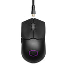 Cooler Master MM712 Wireless Lightweight Gaming Mouse With Ultraweave Cable PTFE Feet & RGB Accents (Matte Black) - DataBlitz