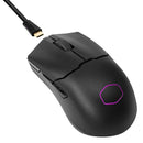 Cooler Master MM712 Wireless Lightweight Gaming Mouse With Ultraweave Cable PTFE Feet & RGB Accents (Matte Black) - DataBlitz
