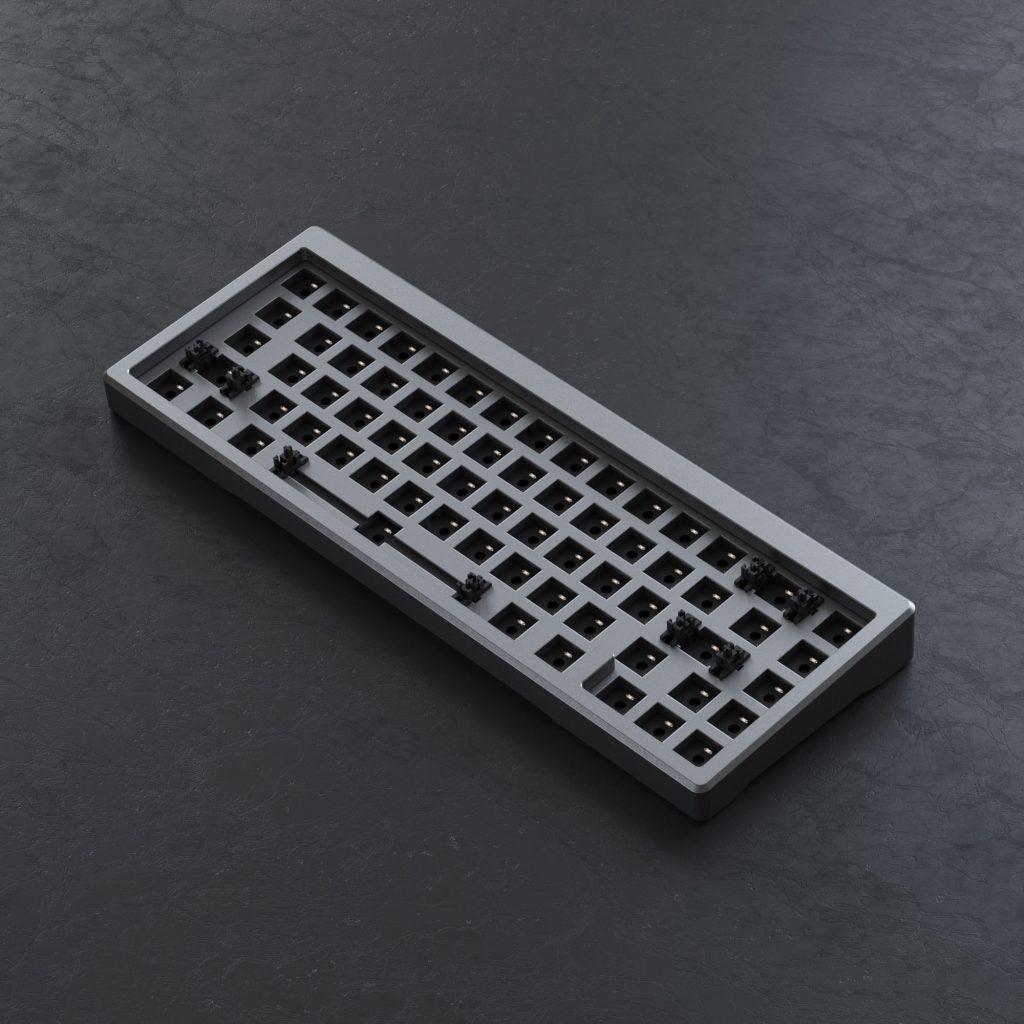 AKKO MOD005 RGB MECHANICAL KEYBOARD HOT-SWAPPABLE DIY KIT GASKET MOUNT WITH 67-KEY LAYOUT (GRAY) - DataBlitz