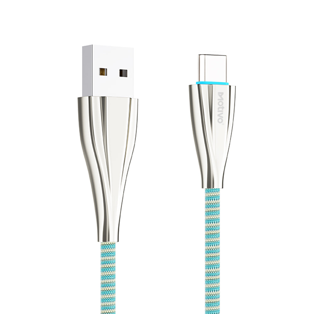 Motivo H24 Data Cable Braided Wire 120CM Apple Lightning (Blue)