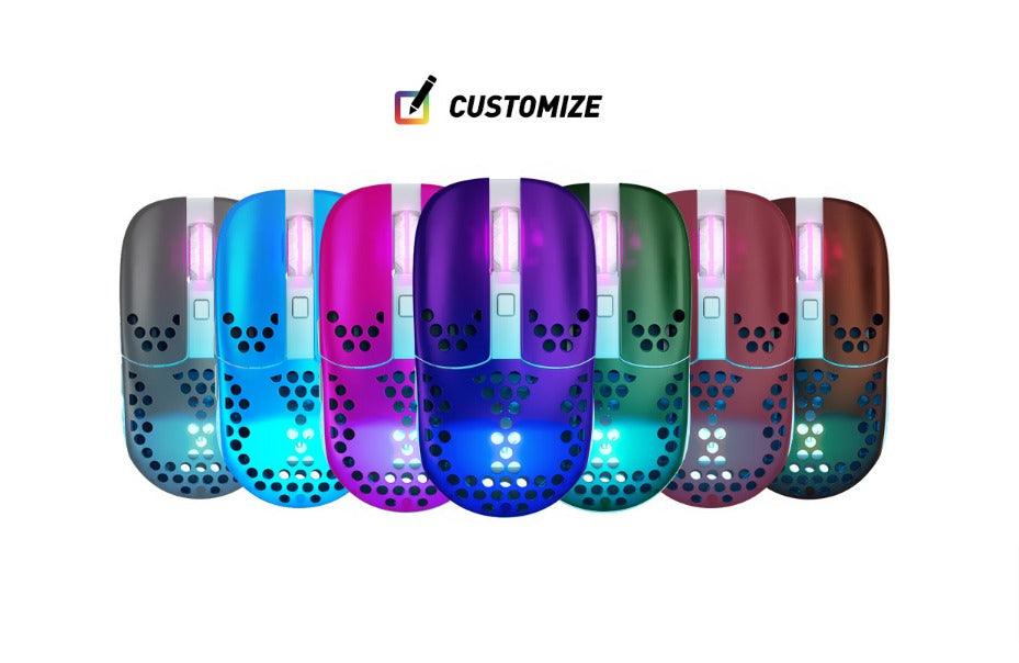 XTRFY MZ1 RGB Ultra-Light Wireless Gaming Mouse (White) - DataBlitz