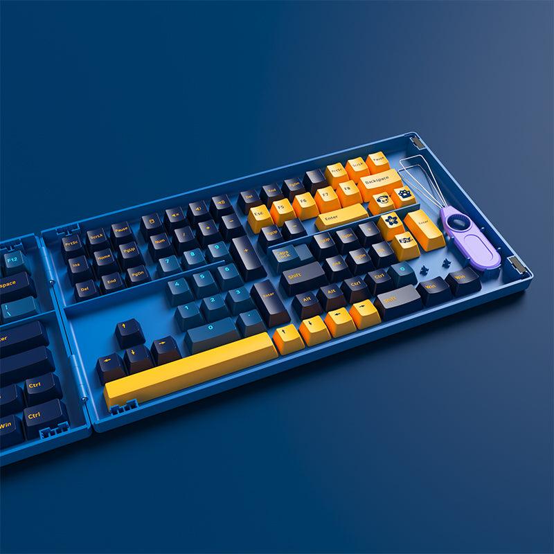 AKKO MACAW PBT FULL KEYCAPS SET (ASA/CHERRY) 157 KEYS - DataBlitz