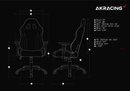 AKRACING CALIFORNIA GAMING CHAIR (OJAI BLACK) - DataBlitz