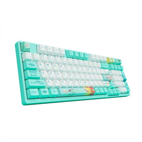 AKKO MONETS POND 3098 MECHANICAL KEYBOARD (AKKO SWITCH 2ND GEN BLUE) - DataBlitz
