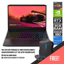 LENOVO IDEAPAD GAMING 3 15ACH6 82K20036PH LAPTOP (SHADOW BLACK) | 15.6” FHD | Ryzen 5 5600H | 8GB DDR4 | 512GB SSD | RTX 3050 Ti + M100 RGB GAMING MOUSE + LENOVO IDEAPAD GAMING 15.6" BACKPACK - DataBlitz