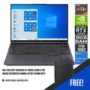 LENOVO LEGION 5 PRO 16ACH6 82JS0052PH GAMING LAPTOP (STORM GREY) | 16” WQXGA | RYZEN 7 5800H | 16GB DDR4 | 1TB SSD | RTX 3050 | WIN11 + LENOVO CASUAL BACKPACK B210 - DataBlitz