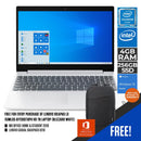 LENOVO IDEAPAD L3 15IML05 81Y300T8PH HD LAPTOP (BLIZZARD WHITE) | 15.6” | 4GB DDR4 | 256GB SSD | INTEL INTEGRATED | WIN10 + MS OFFICE HOME & STUDENT LENOVO CASUAL BACKPACK B210 - DataBlitz