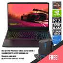 LENOVO IDEAPAD GAMING 3 15ACH6 82K201DTPH LAPTOP (SHADOW BLACK) | 15.6” FHD | RYZEN 5 5600H | 8GB DDR4 | 512GB SSD | RTX 3050Ti | WIN11  + M100 RGB GAMING MOUSE + LENOVO IDEAPAD GAMING 15.6” BACKPACK - DataBlitz