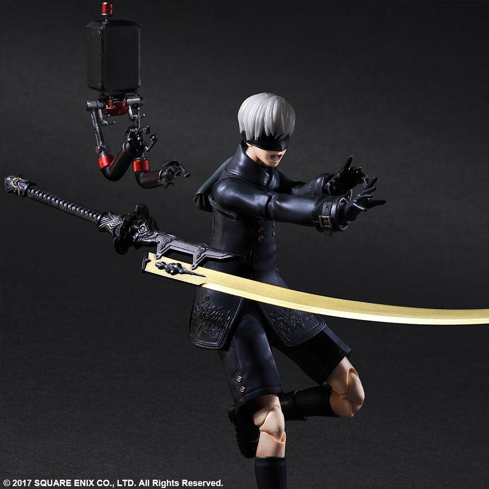 NIER AUTOMATA PLAY ARTS KAI ACTION FIGURE - 9S (YORHA NO.9 TYPE S) DELUXE VER. - DataBlitz