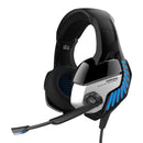 Onikuma K5 PRO Gaming Headset Wired Stereo Headphones ANC With Mic Led Lights (Black/Blue) - DataBlitz