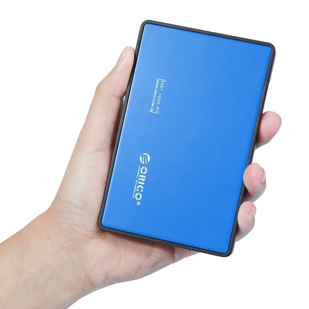 ORICO 2.5” USB 3.0 Hard Drive Enclosure (Blue) (2588US3 V1) - DataBlitz