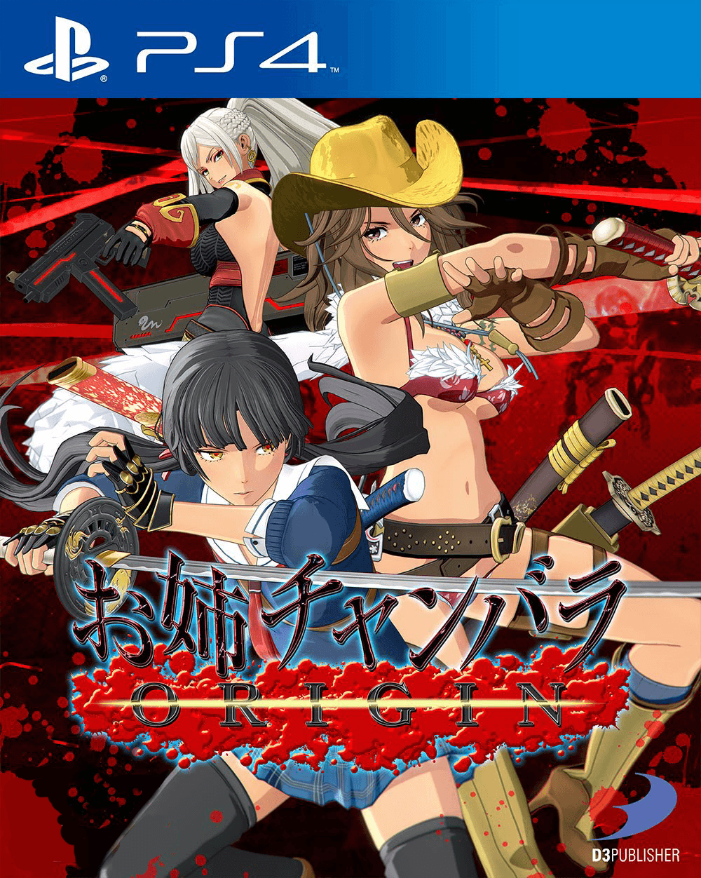 PS4 ONEECHANBARA ORIGIN REG.3 (ENG/JAP/CHI/KR VER) - DataBlitz