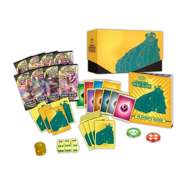 POKEMON TRADING CARD GAME SS2 SWORD & SHIELD REBEL CLASH ELITE TRAINER BOX - DataBlitz