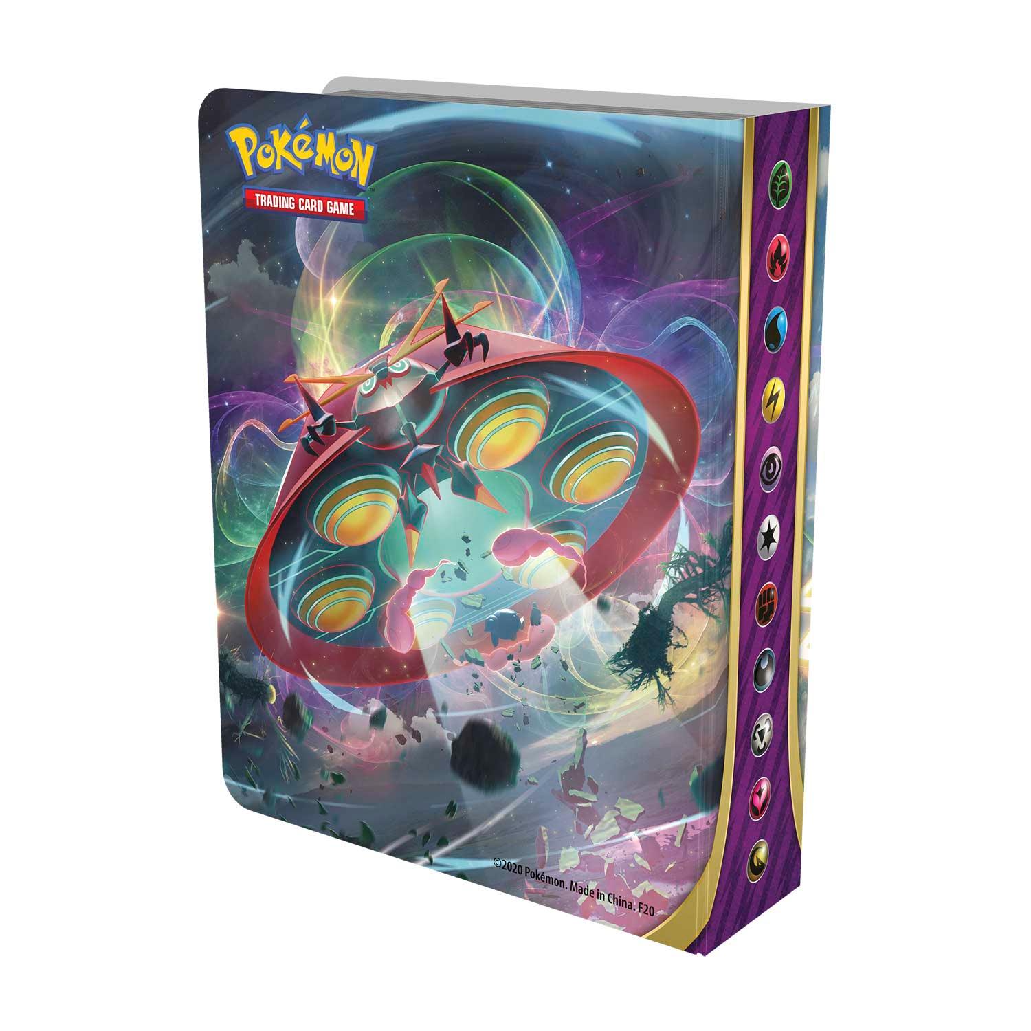 POKEMON TRADING CARD GAME SS4 SWORD & SHIELD VIVID VOLTAGE MINI PORTFOLIO HOLD 60 CARDS WITH 1 BOOSTER PACK - DataBlitz