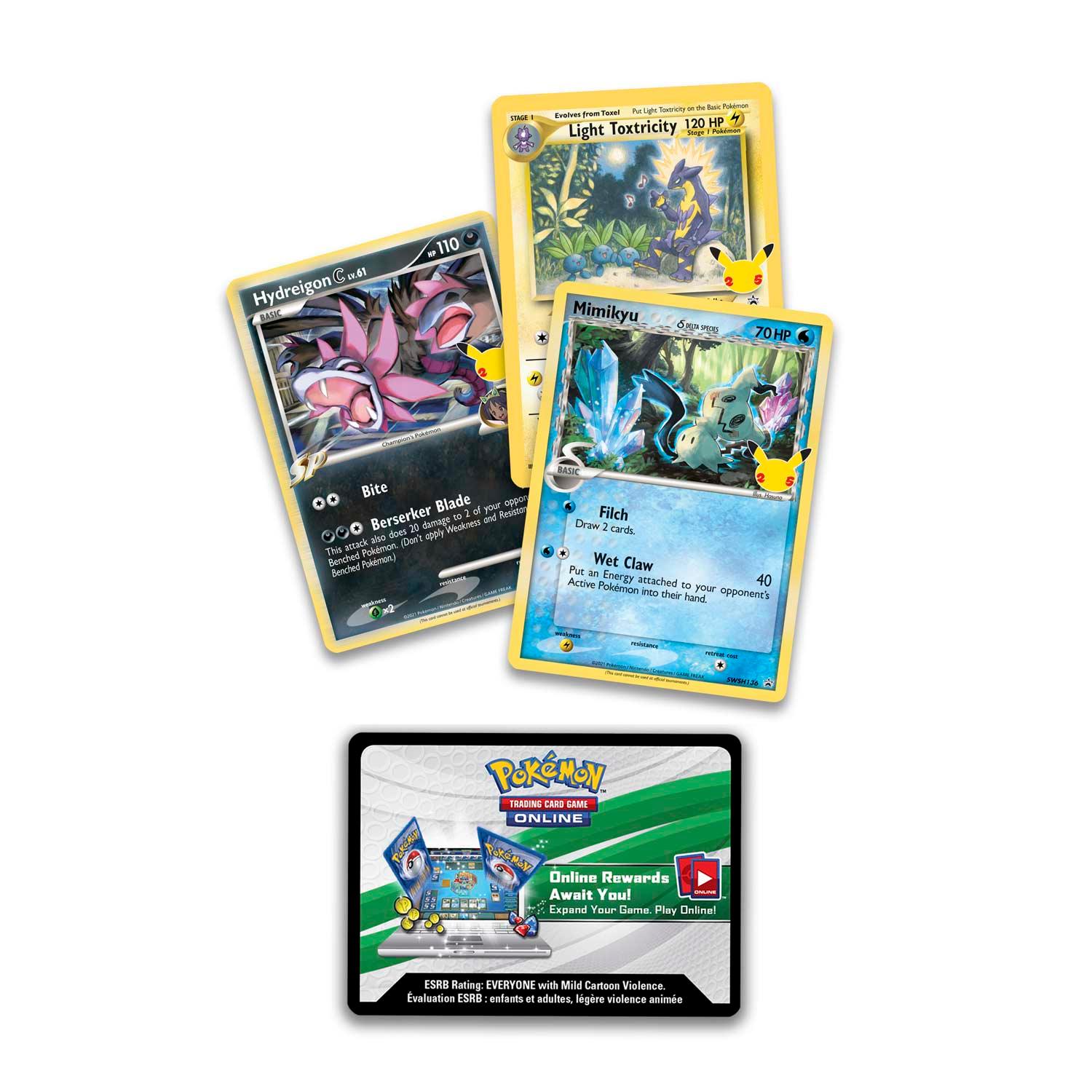 POKEMON TRADING CARD GAME 25TH ANNIVERSARY CELEBRATIONS COLLECTORS CHEST BOX (210-80941) - DataBlitz